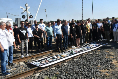 ÇORLU'da tren kazasında ölen 25 kişi için anma etkinliği düzenlendi (VİDEO EKLENDİ)