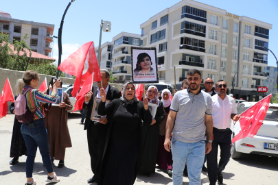 Van'da evlat eylemine katılan anneden oğluna: Sensiz dayanamıyorum