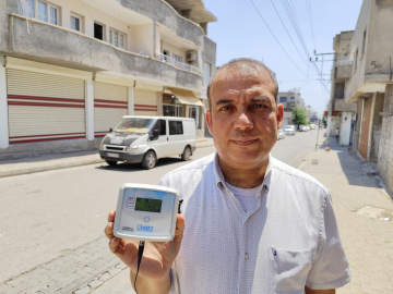 Silopi’de hava sıcaklığı 44 dereceyi buldu; Cadde ve sokaklar boş kaldı