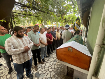 Edirne'de Meriç Nehri'nde hayatını kaybeden Sanem ve Mert, toprağa verildi