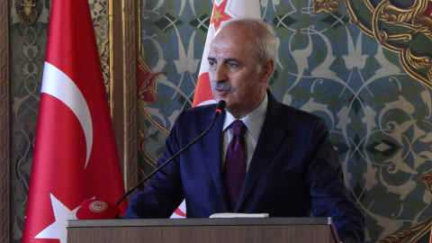 Numan Kurtulmuş: Türkiye'nin fiziki bir üs olan Kıbrıs'tan vazgeçmesi asla düşünülemez