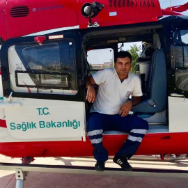 Muğla'da hastaneye çarpan ambulans helikopter düştü; 4 ölü (4)