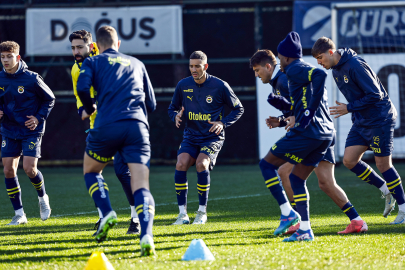 Fenerbahçe, Hatayspor maçı hazırlıklarını sürdürdü